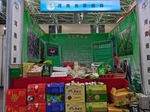 夏邑县农产品参展驻马店第二十四届中国农产品加工业投资贸易洽谈会